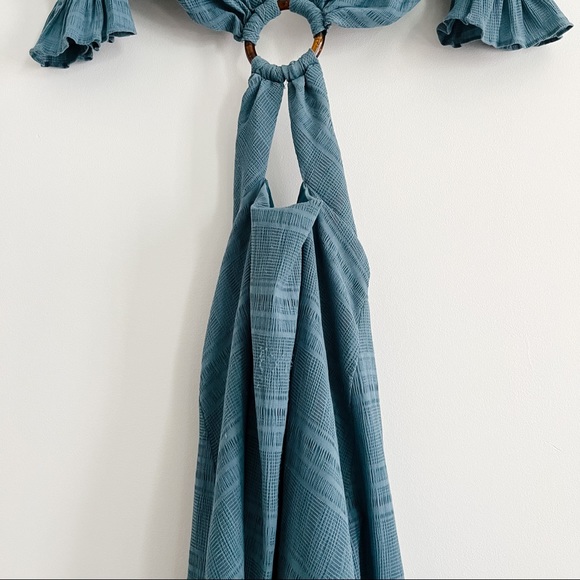 Tularosa Nanette Cut Out Midi Dress in Dusty Blue Women’s Small - Picture 8 of 17